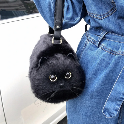 Black cat purse hotsell
